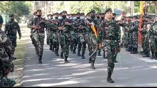 latihan Defile TNI | Langkah Defile Prajurit Tni
