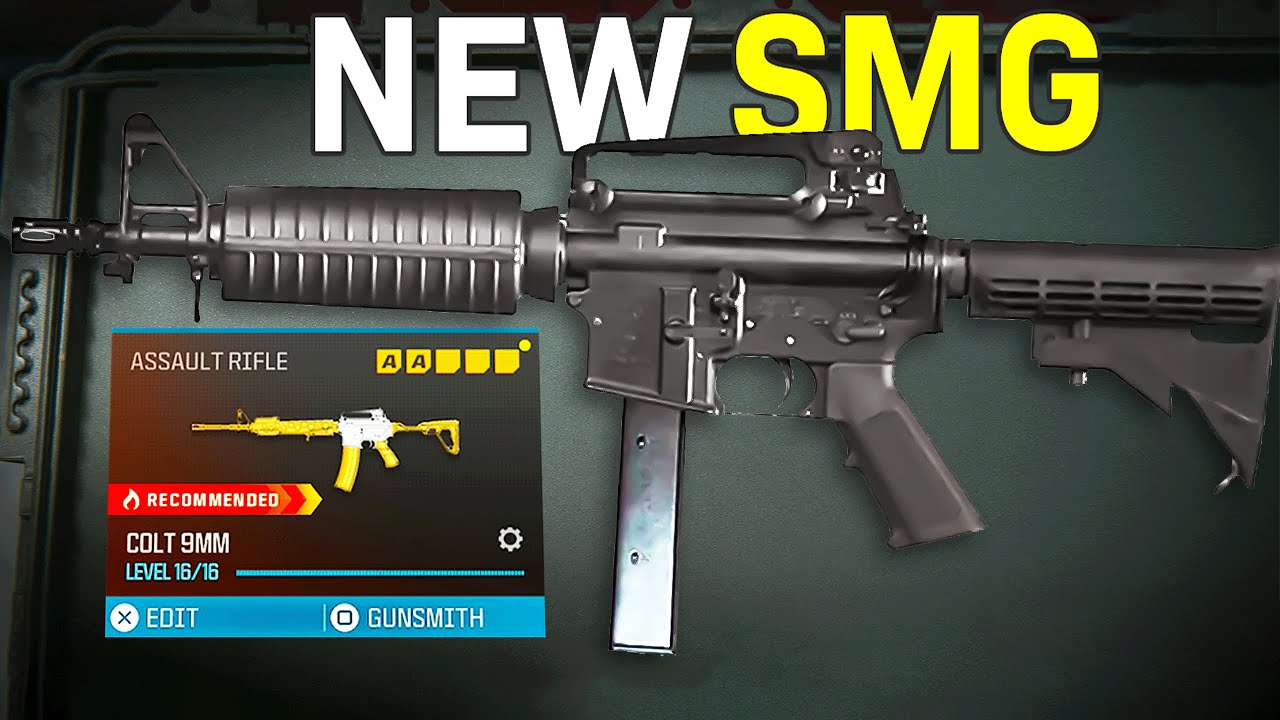 new M4 COLT 9MM SMG is OVERPOWERED in Modern Warfare 3! (Hadden Gun)
