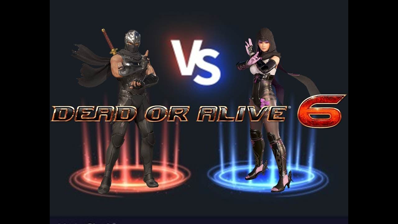 DOA 6 Ryu Hayabusa Vs Ayane - YouTube