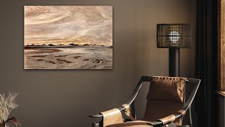 #271 Another SNEAK PEEK into Your Upcoming #Landscape Class With Me at the Fluid Art Experience! 