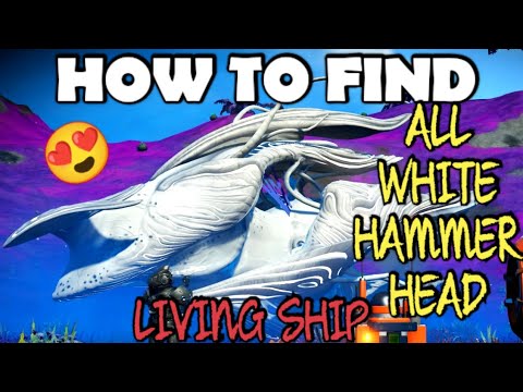 How To Find - All White Hammerhead Living Ship - Euclid | No Man's Sky 2022