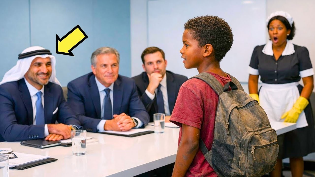 «Я ГОВОРЮ на 7 ЯЗЫКАХ…» — сказал сын УБОРЩИЦЫ… АРАБСКИЙ CEO рассмеялся, но затем ЗАМЕР