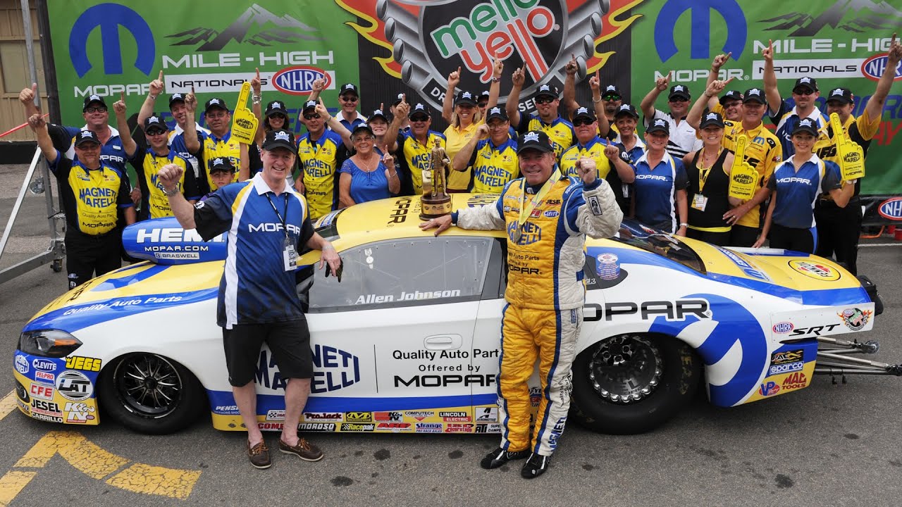 Johnson Rules at Mopar MileHigh NHRA Nationals YouTube