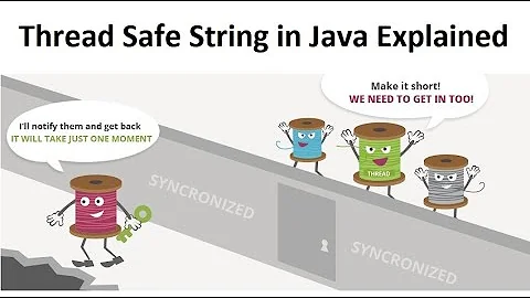 What is thread safe string in java and how to implement them