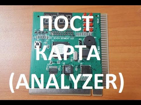 ПОСТ КАРТА ANALYZER