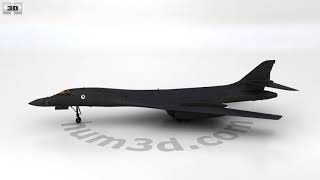 Rockwell B-1 Lancer 3D model by 3DModels.org
