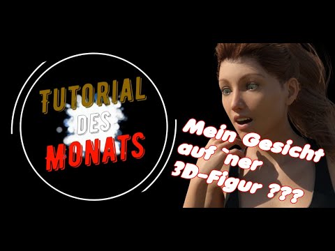 Tutorial des Monats: Facetransfer  im DAZ Studio #tutorialdesmonats #mda #magicaldazartwork #daz