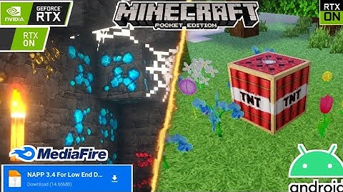 Napp Texture Pack For MCPE | Napp V3.4 | For Low End Device | On Android | MCPE | Cymon Hyper