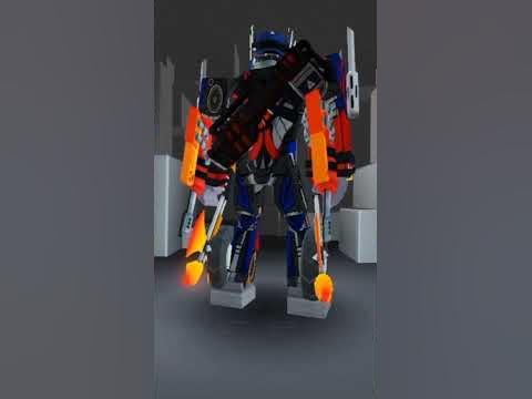 Roblox making Optimus prime Mv1 Outfit Idea avatar transformers part 1