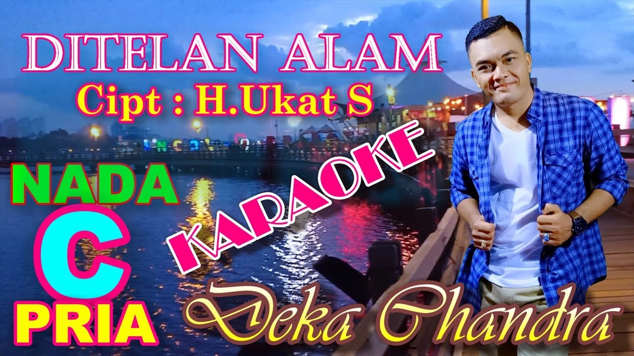 DITELAN ALAM KARAOKE NADA PRIA