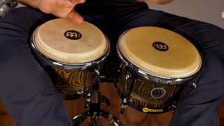 MEINL Percussion Latin Styles on Bongos - WB400VBR-M