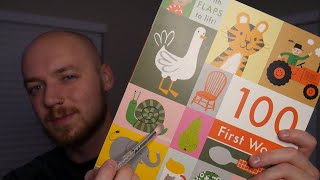 ASMR | Up-Close Over Explaining Pictures and Tracing Them