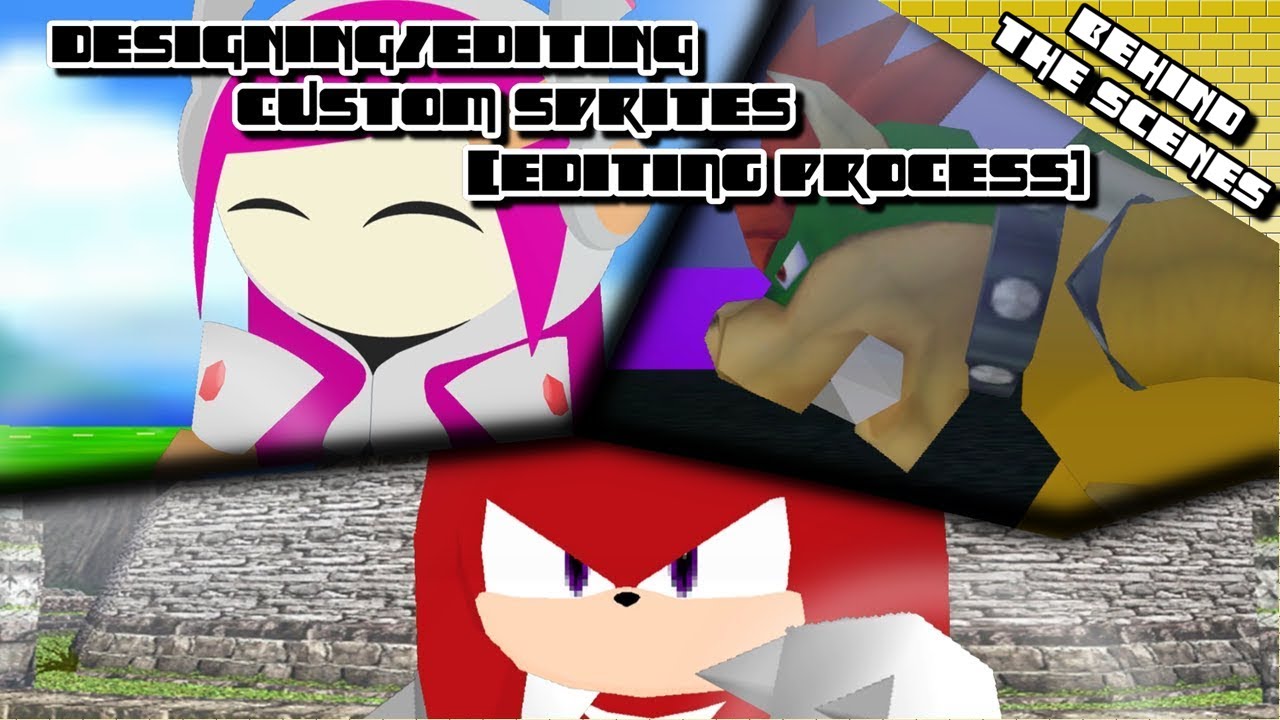 Designing/Editing Custom Sprites [Editing Process] - YouTube