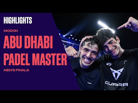 Finals Highlights (Coello/Tapia vs Lebrón/Galán) Modon Abu Dhabi Padel Master 2023