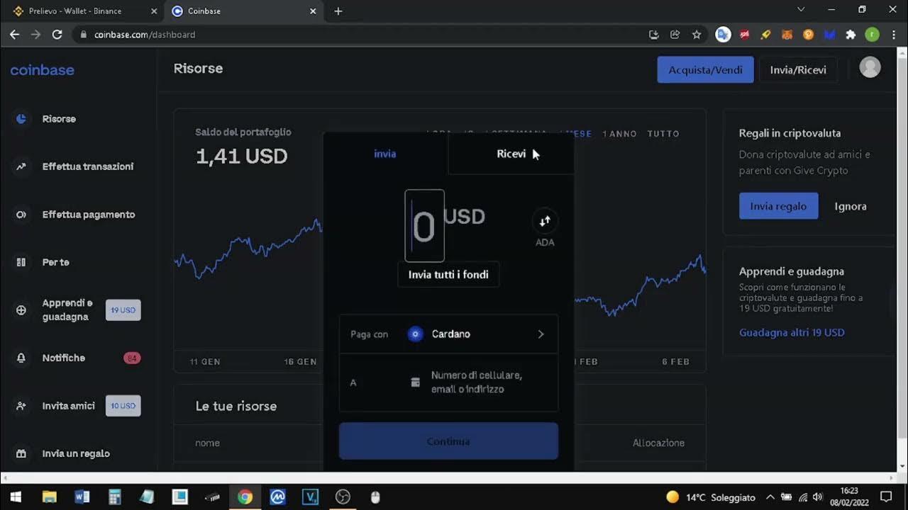 Come prelevare da Binance e Coinbase - YouTube