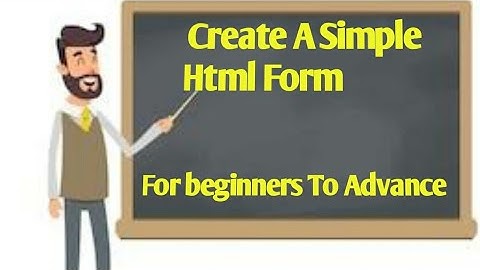 Html & Css Tutorials#17 2021 Html form & Input tags in hindi/urdu Web Designing