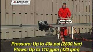 StoneAge® Presents the Blastrack™ Automated Surface Cleaner