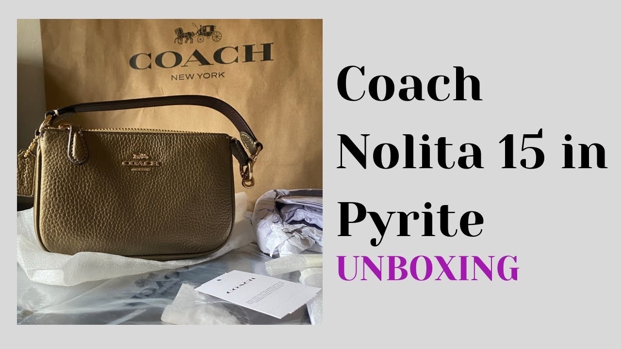 Coach Unboxing, Nolita 15 + Charms