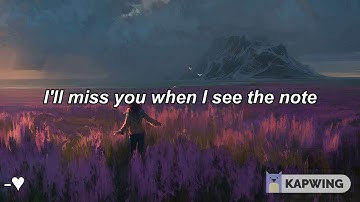 i miss u (interlude) - Hollyn (LYRICS)