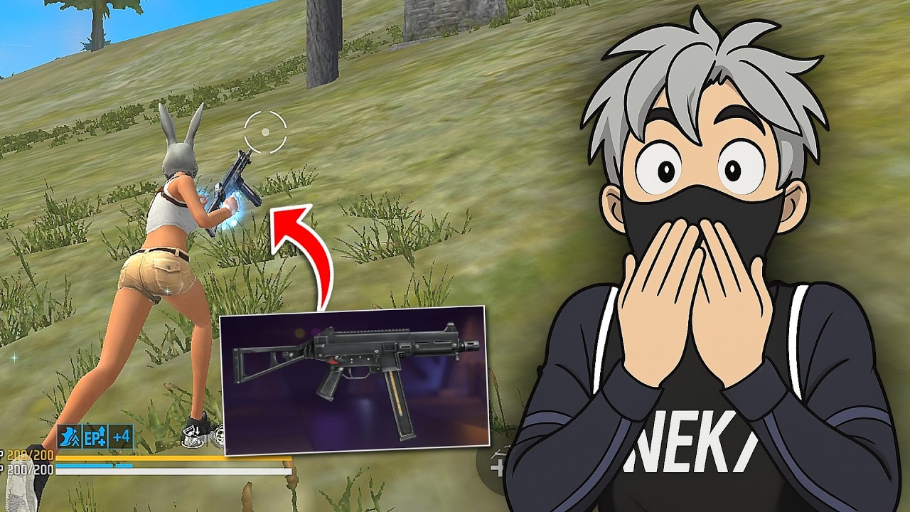 JUGANDO UNA PARTIDA COMPLETA USANDO UMP ☠️🔥 FREE FIRE