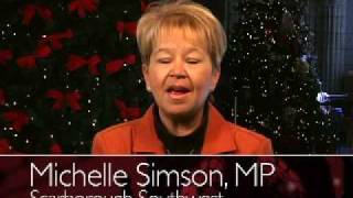 Michelle Simson, M.P. -  Holiday Greeting 2008