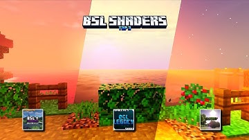 BSL SHADERS MCPE 1.21 || TOP 3 SHADER MCPE 1.21 || BSL SHADERS || SHADER MCPE 1.21