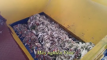 Máy nghiền vải năng suất cao Made in Vietnam - 0988.270.992