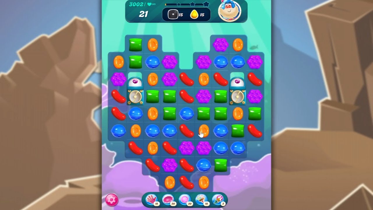 Candy Crush Saga LEVEL 3002 NO BOOSTERS (new version)🐟☑️