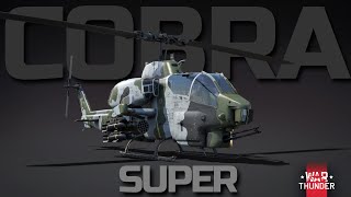 ПАРХАЙ КАК БАБОЧКА, ЖАЛЬ КАК COBRA. Геймплей новинки AH-1W Super Cobra в War Thunder.