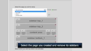 How to create a full width page (no sidebars) into your Theme