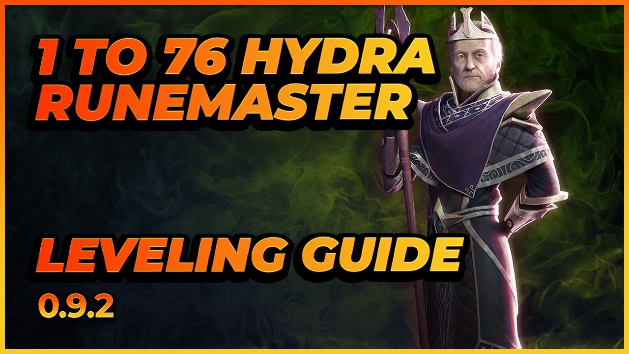 Last Epoch, 1 t o 76 Hydra Runemaster!, Leveling Guide