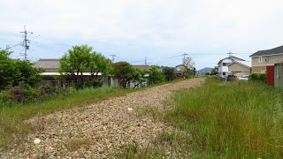 西鉄宮地岳線（現・貝塚線）廃線跡を自転車で走る　2019&2009
