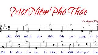 Một Niềm Phó Tháctập Hát - Nguyễn Mộng Huỳnh - Anna Sao Mai.