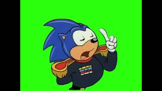 Sonic general disorder - Green Screen Chroma Key