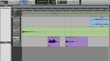 7 Pro Tools: dialogue editing