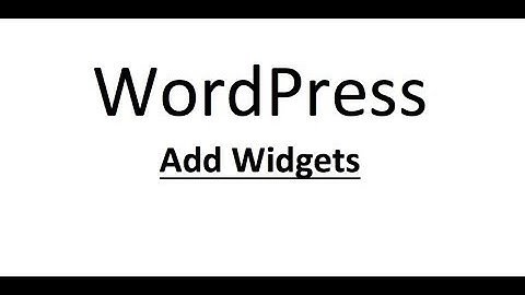 Add Widgets in WordPress theme development Part-7