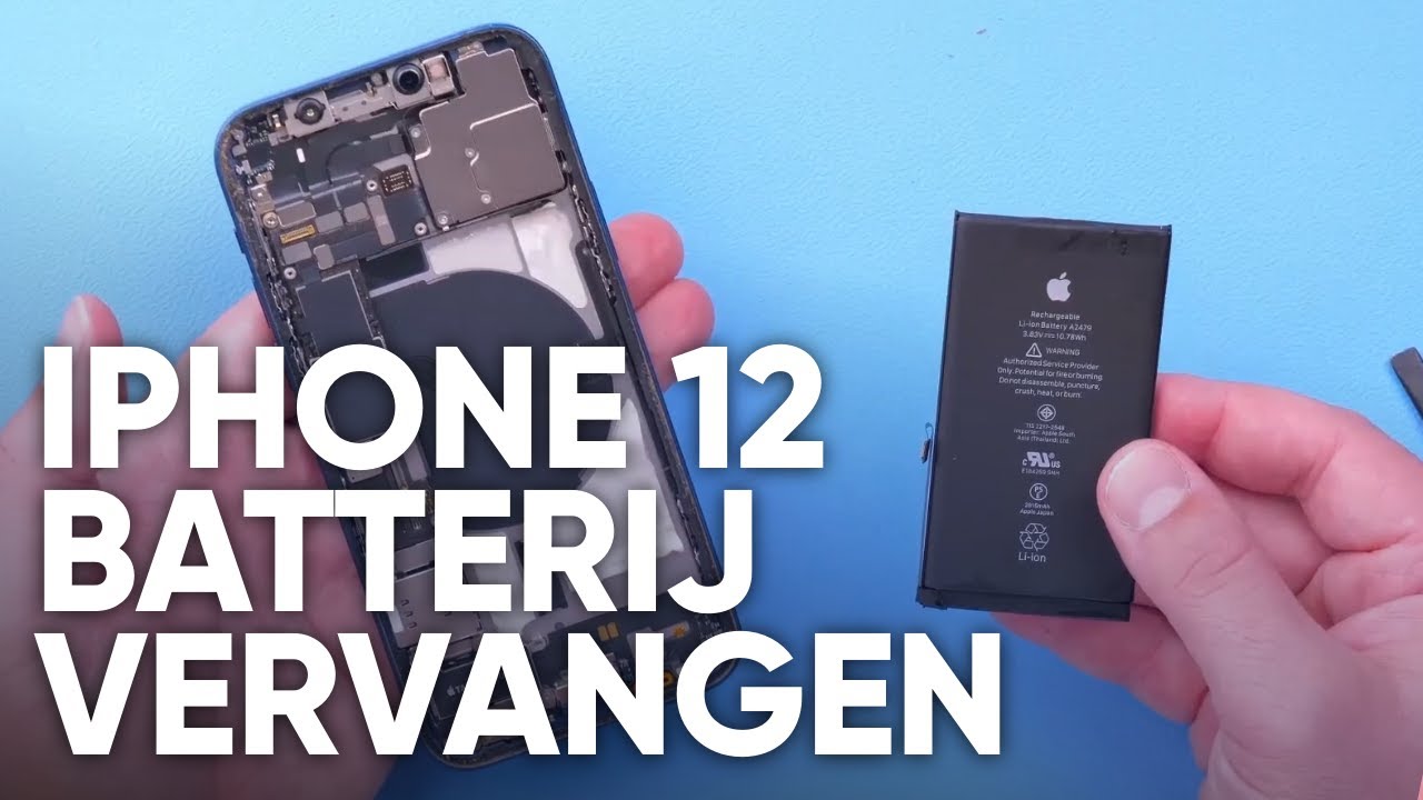 Elephantstory für iPhone 12/12 Pro Akku, 5000 mAh Hohe Kapazität