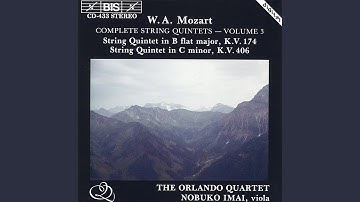 String Quintet No. 2 in C Minor, K. 406: I. Allegro