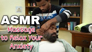 ASMR Magical Head massage n Neck massage ! Neck cracking Adjustment by IndianBarber BHEEM