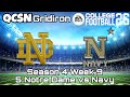 Season 4 Week 9: 5 Notre Dame vs Navy | EA SPORTS College Football 26