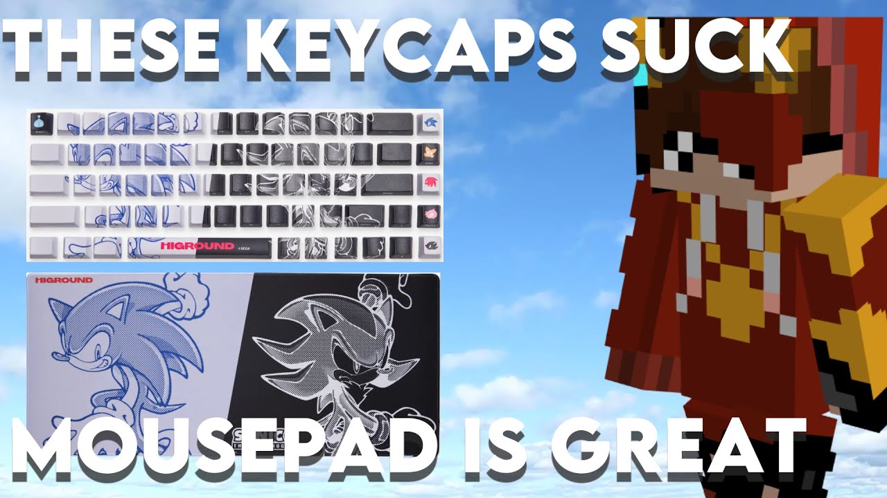 Are Higround Keycaps and Mousepads Good for Minecraft?