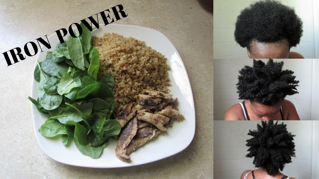 Iron Rich Food To Fuel Healthy Thick Natural Hair Growth Youtube