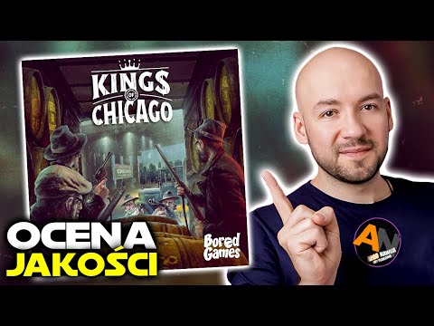 Kings Of Chicago - Gra Planszowa | JAKOŚĆ WYKONANIA [2023]