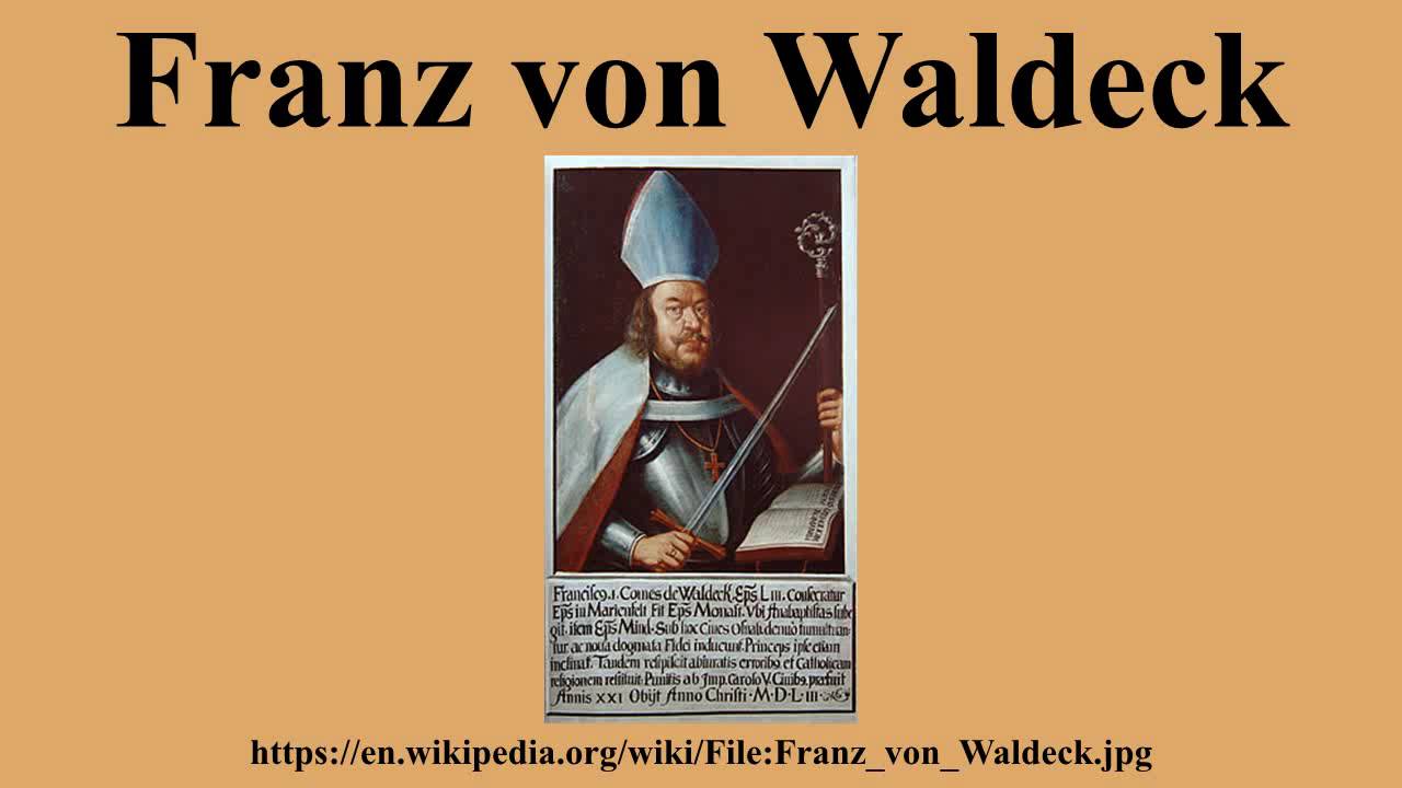 Franz von Waldeck