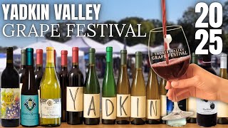The Yadkin Valley Grape Festival: FULL Tour & Wine Tasting Review | Yadkin County, NC 2025