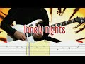 How to play | lonely nights-Scorpions(guitar solo with Tab lesson)