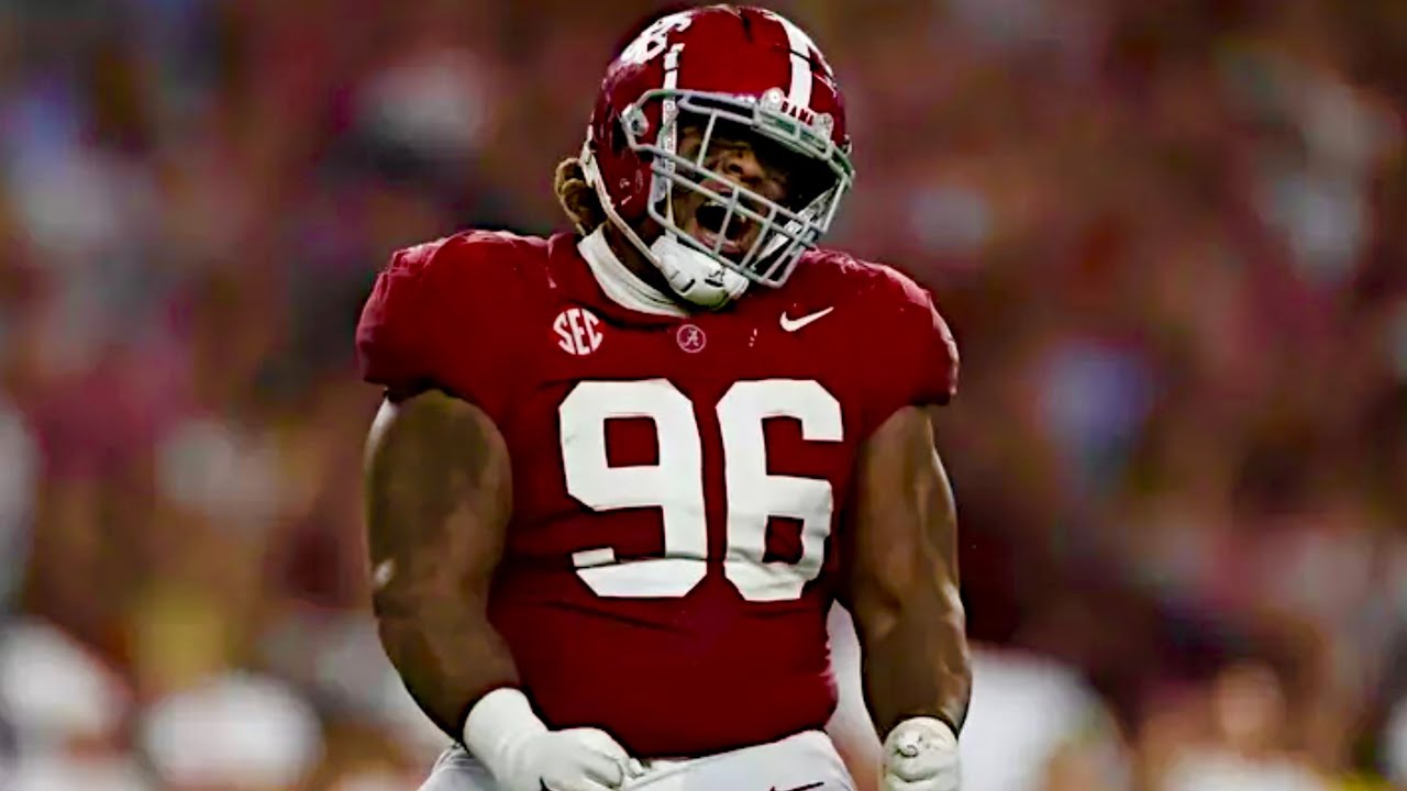 Tim Keenan III College Football Highlights💥| Alabama Defensive Tackle | NFL Draft Film