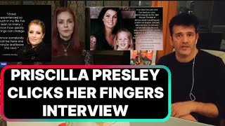 SHOCKING PRISCILLA PRESLEY INTERVIEW - ELVIS AND LISA MARIE PRESLEY - THE CLICKING OF THE FINGERS