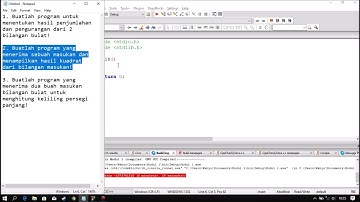 Tugas Modul 2 - Praktikum Algoritma dan Pemrograman