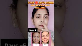 stop 🛑 Anti-aging challenge Days -6 Rid your mouth wrinkles